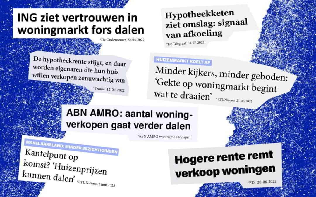 Huizenprijzen verder gedaald in 2023